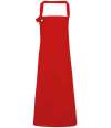 PR130 Premier Calibre Bib Apron Red colour image